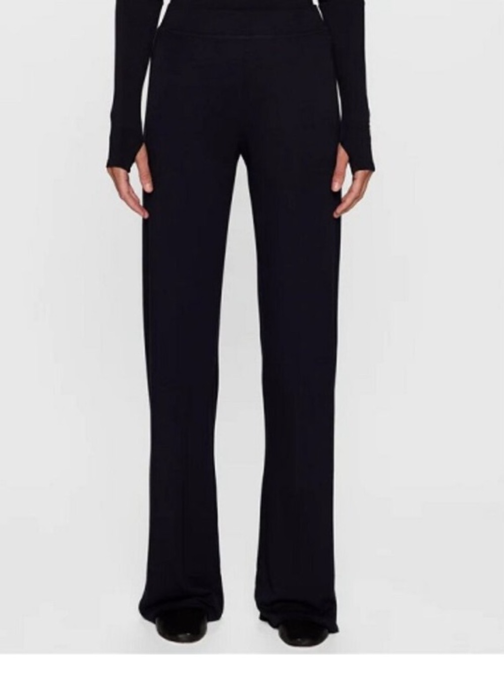 BleuSalt Pants Cindy Navy Wide Leg Modal Lounge Size 2 (M)